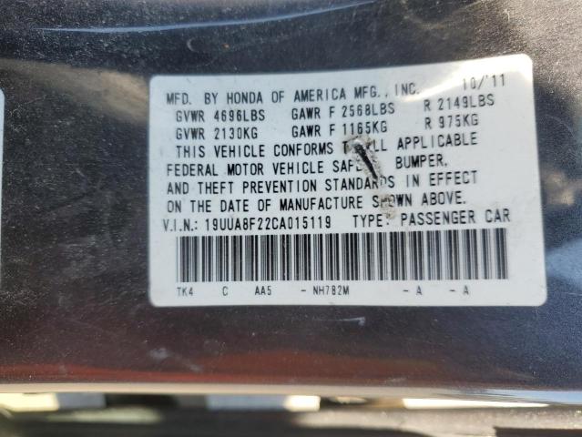 Photo 11 VIN: 19UUA8F22CA015119 - ACURA TL 