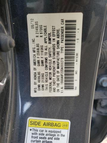 Photo 9 VIN: 19UUA8F22DA000279 - ACURA TL 