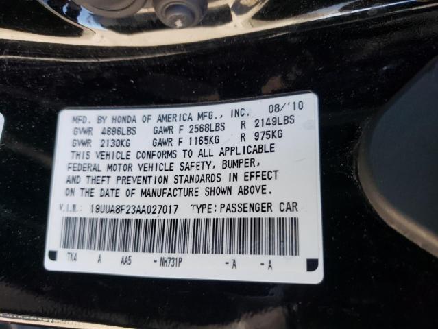 Photo 9 VIN: 19UUA8F23AA027017 - ACURA TL 