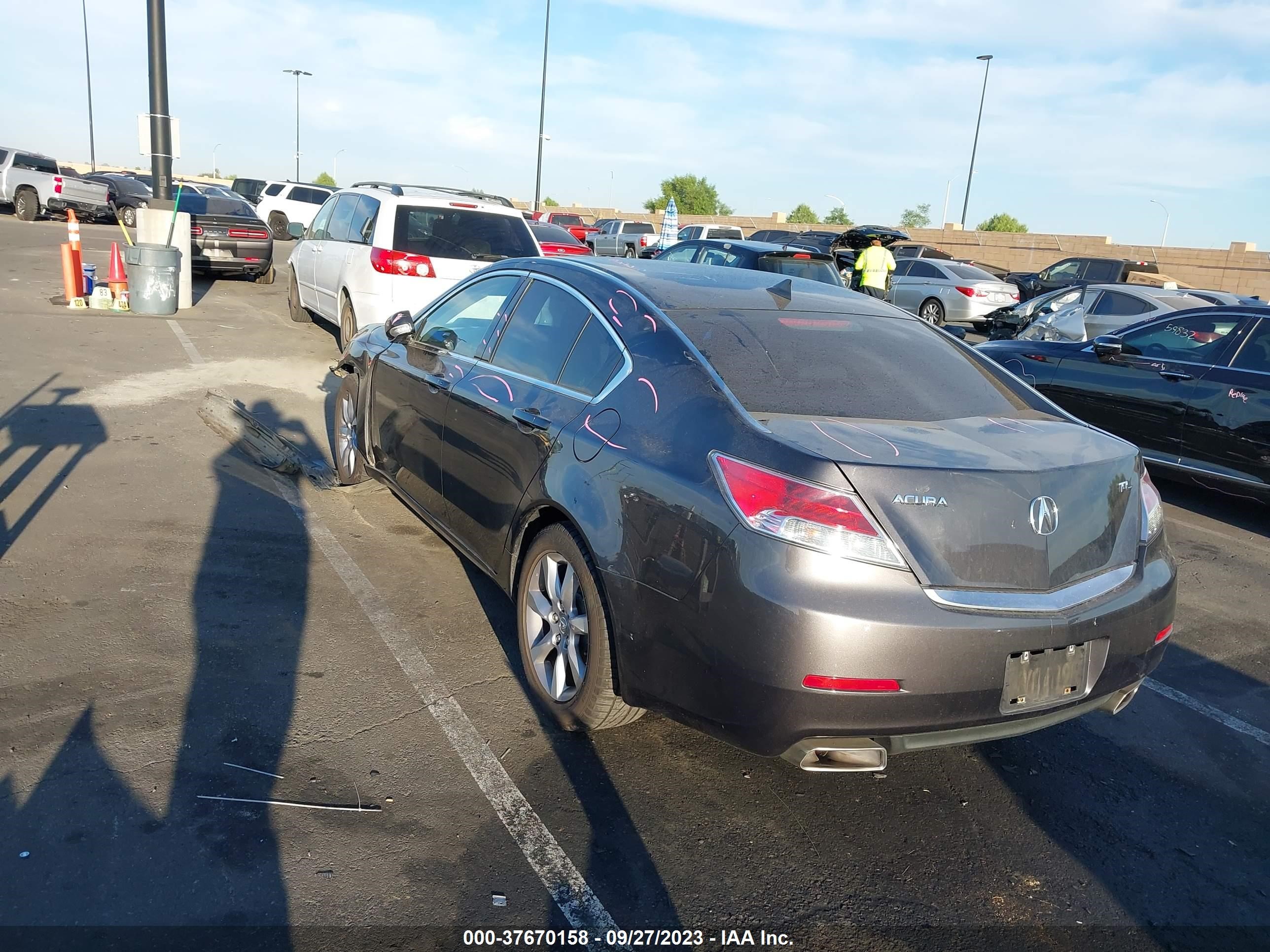 Photo 2 VIN: 19UUA8F23CA036027 - ACURA TL 