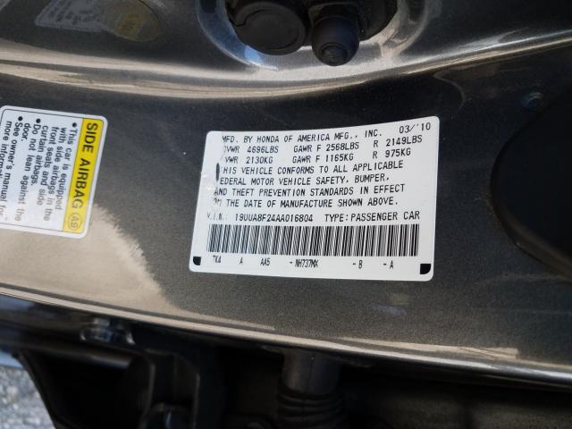 Photo 9 VIN: 19UUA8F24AA016804 - ACURA TL 