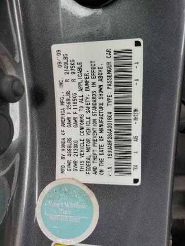 Photo 11 VIN: 19UUA8F26AA001804 - ACURA TL 