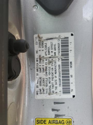 Photo 11 VIN: 19UUA8F26AA015489 - ACURA TL 