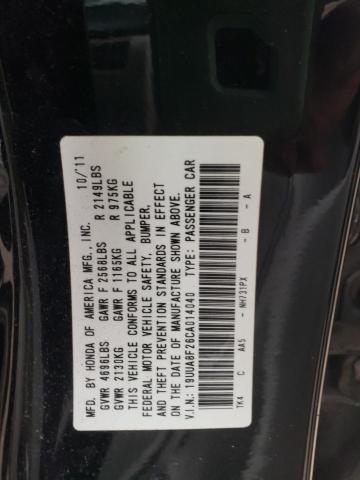 Photo 11 VIN: 19UUA8F26CA014040 - ACURA TL 