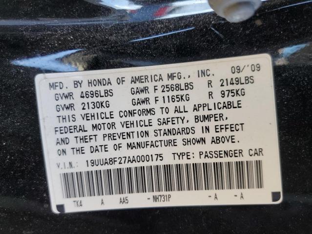 Photo 11 VIN: 19UUA8F27AA000175 - ACURA TL 