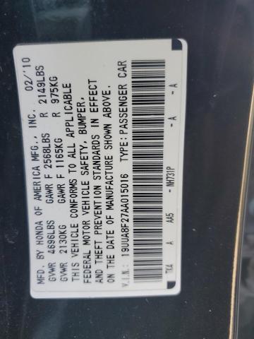 Photo 11 VIN: 19UUA8F27AA015016 - ACURA TL 