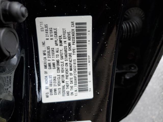 Photo 11 VIN: 19UUA8F27CA001815 - ACURA TL 