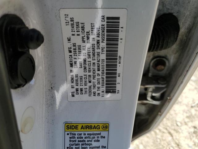 Photo 11 VIN: 19UUA8F28DA005759 - ACURA TL 