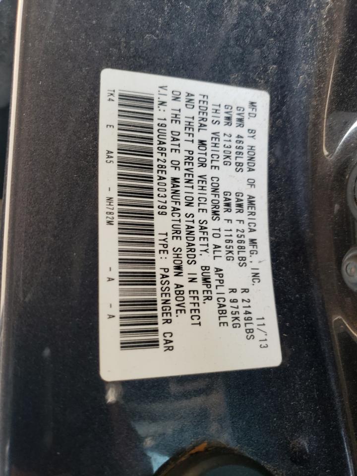 Photo 11 VIN: 19UUA8F28EA003799 - ACURA TL 