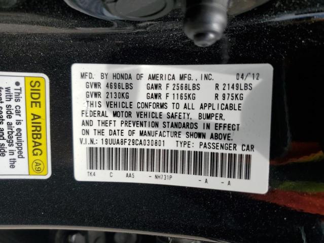 Photo 11 VIN: 19UUA8F29CA030801 - ACURA TL 