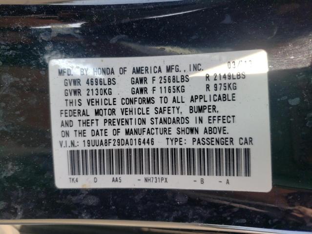 Photo 11 VIN: 19UUA8F29DA016446 - ACURA TL 