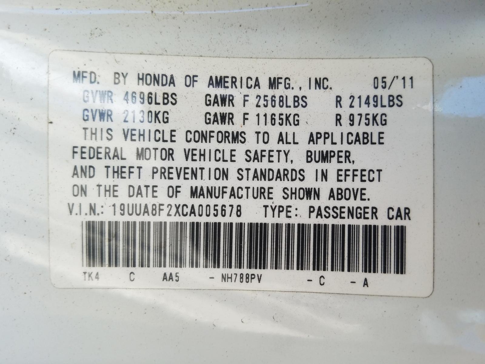 Photo 9 VIN: 19UUA8F2XCA005678 - ACURA TL 