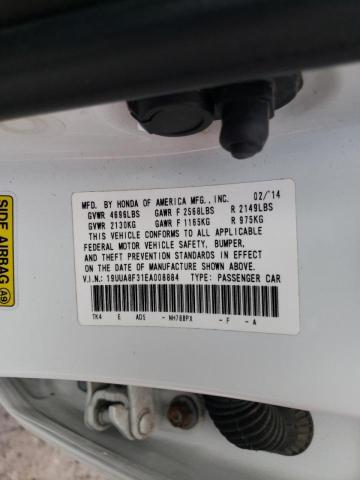 Photo 9 VIN: 19UUA8F31EA008884 - ACURA TL SE 