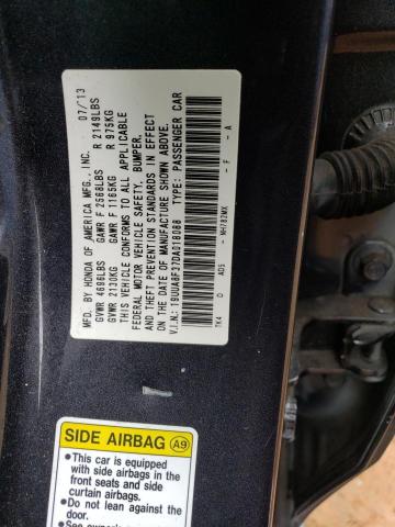 Photo 11 VIN: 19UUA8F37DA018088 - ACURA TL SE 