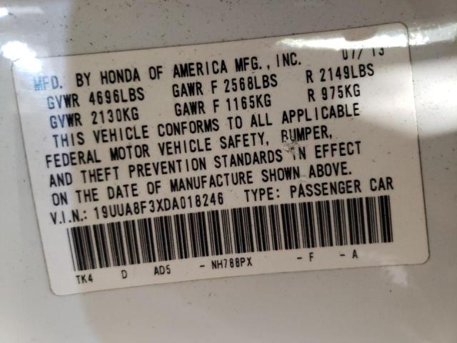 Photo 9 VIN: 19UUA8F3XDA018246 - ACURA TL SE 