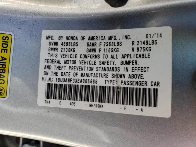 Photo 9 VIN: 19UUA8F3XEA006888 - ACURA TL SE 