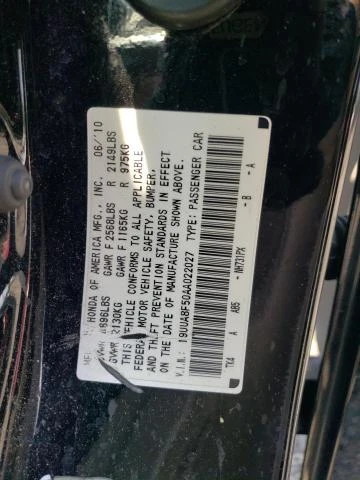 Photo 11 VIN: 19UUA8F50AA022027 - ACURA TL 