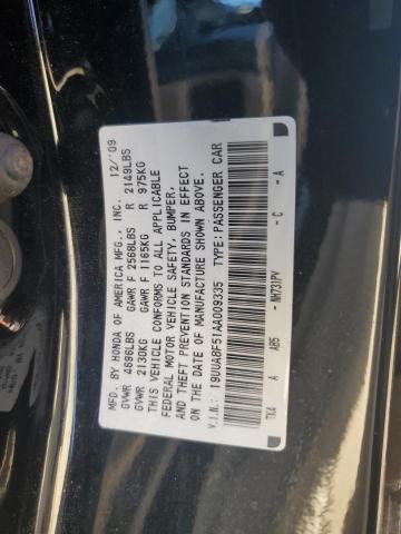 Photo 11 VIN: 19UUA8F51AA009335 - ACURA TL 