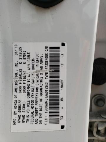 Photo 11 VIN: 19UUA8F51AA018343 - ACURA TL 