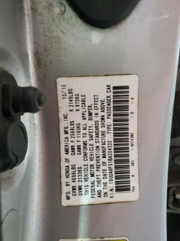 Photo 12 VIN: 19UUA8F51BA004332 - ACURA TL 