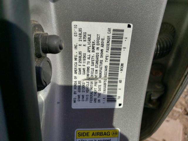 Photo 11 VIN: 19UUA8F52AA023485 - ACURA TL 