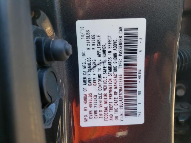 Photo 11 VIN: 19UUA8F52BA003965 - ACURA TL 