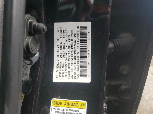 Photo 12 VIN: 19UUA8F52CA000727 - ACURA TL 