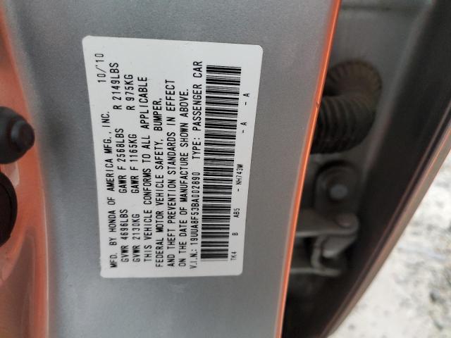 Photo 12 VIN: 19UUA8F53BA002890 - ACURA TL 