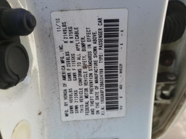 Photo 11 VIN: 19UUA8F53BA004798 - ACURA TL 