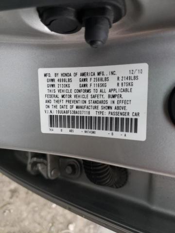 Photo 9 VIN: 19UUA8F53BA007118 - ACURA TL 