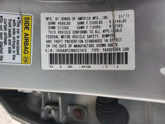 Photo 11 VIN: 19UUA8F53BA007975 - ACURA TL 