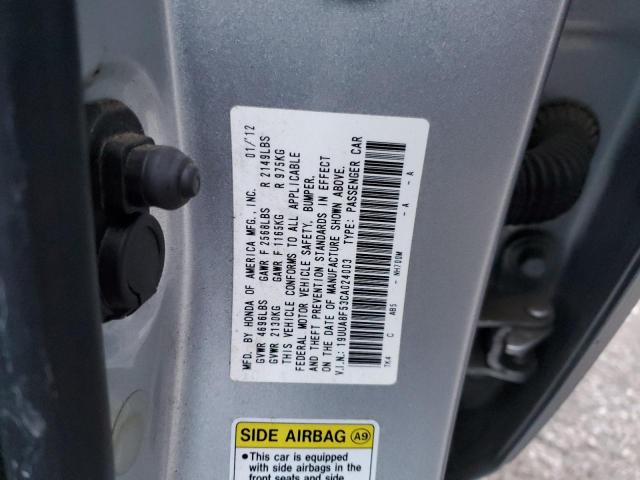 Photo 11 VIN: 19UUA8F53CA024003 - ACURA TL 