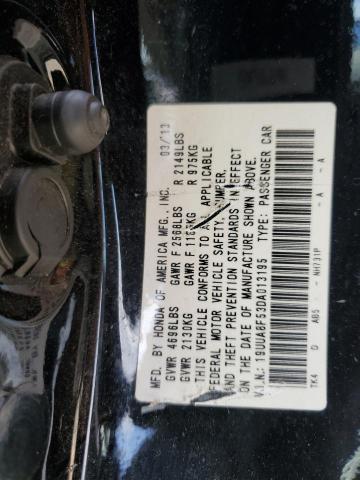 Photo 12 VIN: 19UUA8F53DA013195 - ACURA TL 