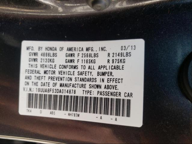 Photo 9 VIN: 19UUA8F53DA014878 - ACURA TL TECH 