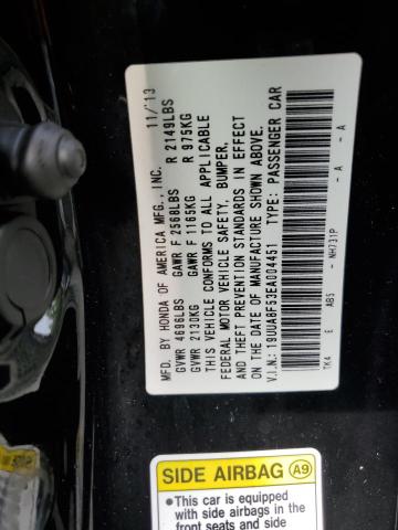 Photo 11 VIN: 19UUA8F53EA004451 - ACURA TL TECH 