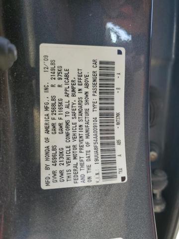 Photo 12 VIN: 19UUA8F54AA009104 - ACURA TL 