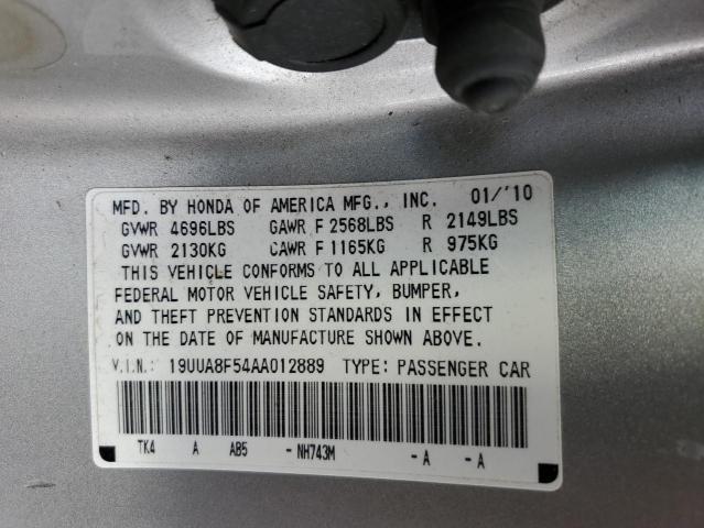 Photo 11 VIN: 19UUA8F54AA012889 - ACURA TL 