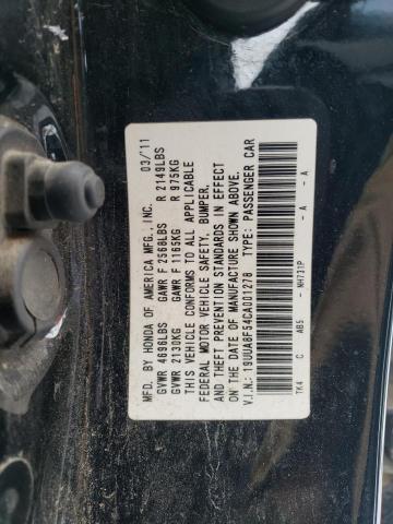 Photo 12 VIN: 19UUA8F54CA001278 - ACURA TL 