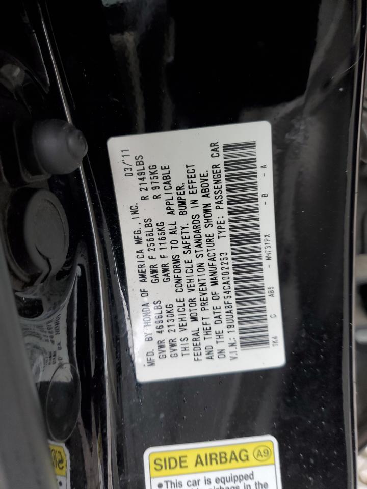 Photo 11 VIN: 19UUA8F54CA002253 - ACURA TL 