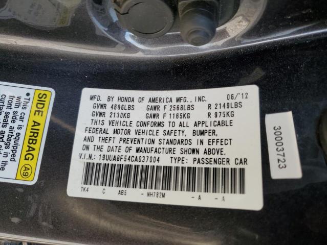 Photo 11 VIN: 19UUA8F54CA037004 - ACURA TL 