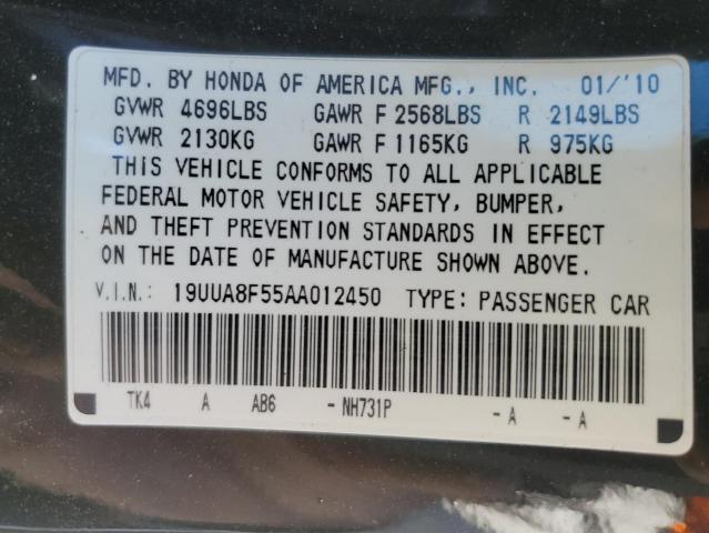 Photo 11 VIN: 19UUA8F55AA012450 - ACURA TL 