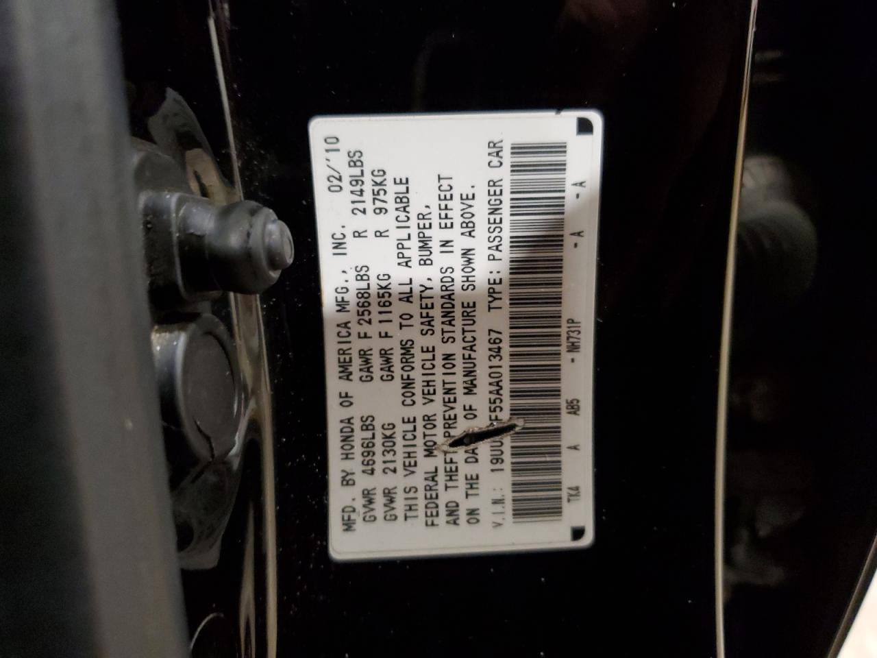 Photo 11 VIN: 19UUA8F55AA013467 - ACURA TL 