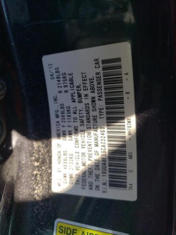 Photo 12 VIN: 19UUA8F55CA032460 - ACURA TL 