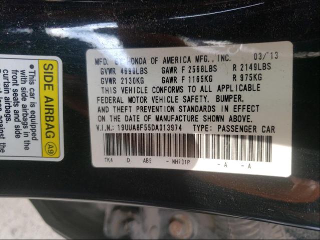 Photo 9 VIN: 19UUA8F55DA013974 - ACURA TL TECH 