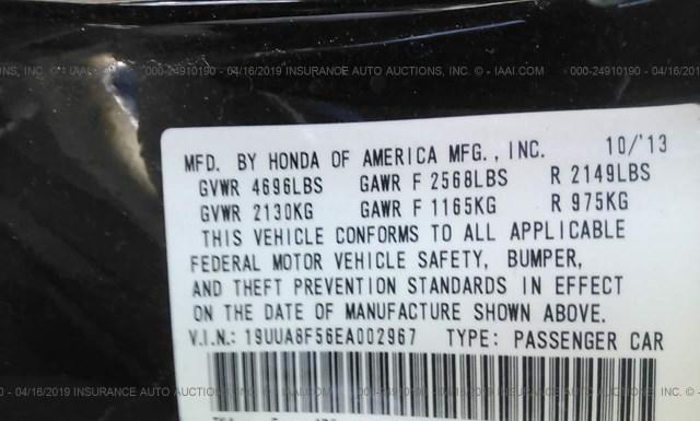 Photo 8 VIN: 19UUA8F56EA002967 - ACURA TL 