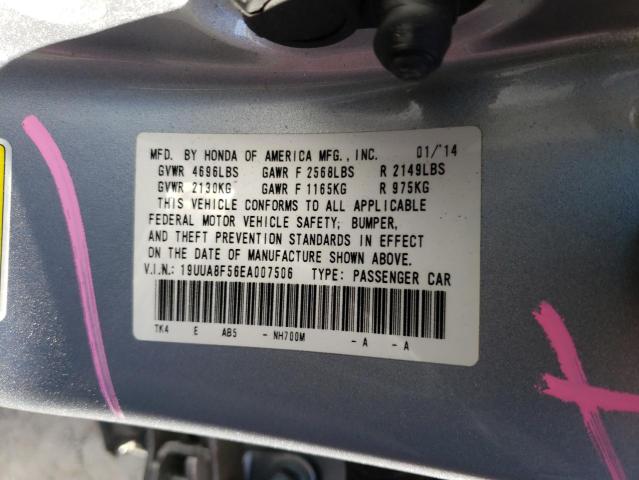 Photo 9 VIN: 19UUA8F56EA007506 - ACURA TL TECH 