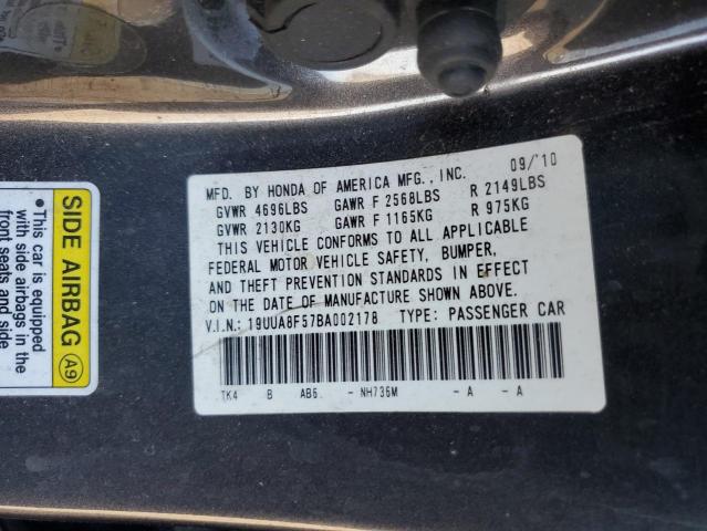 Photo 11 VIN: 19UUA8F57BA002178 - ACURA TL 