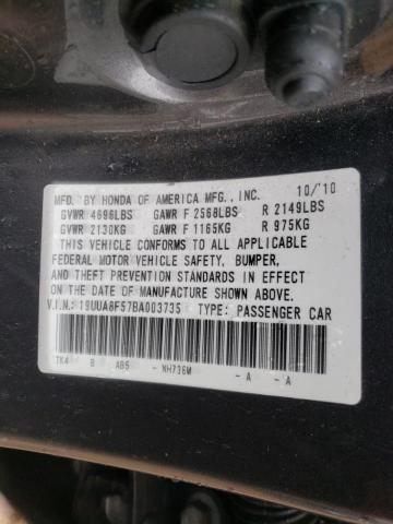 Photo 9 VIN: 19UUA8F57BA003735 - ACURA TL 