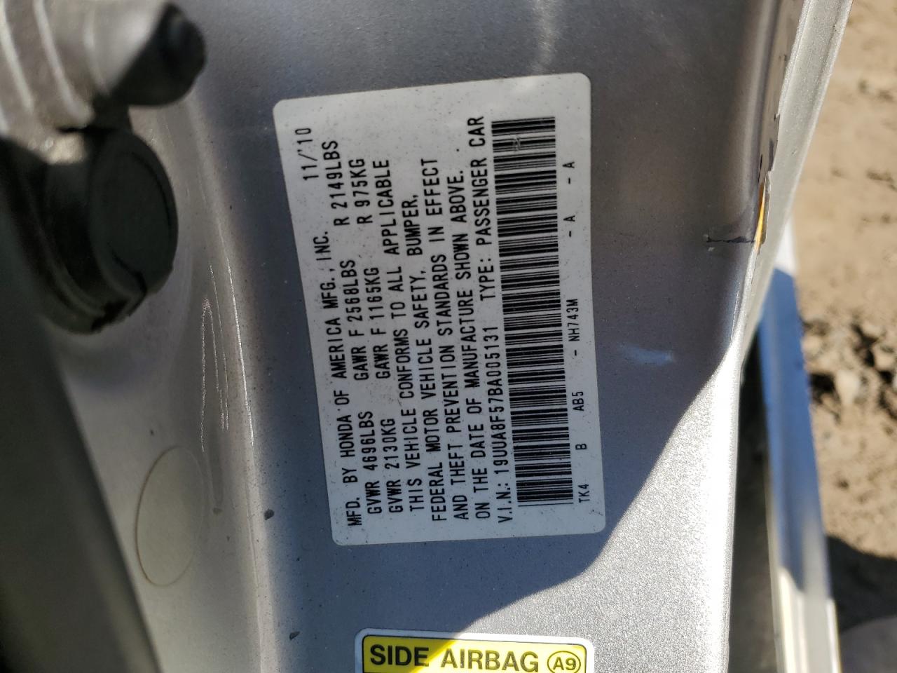 Photo 11 VIN: 19UUA8F57BA005131 - ACURA TL 