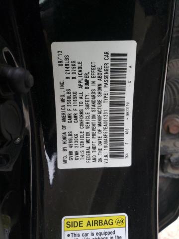 Photo 9 VIN: 19UUA8F57EA001231 - ACURA TL TECH 